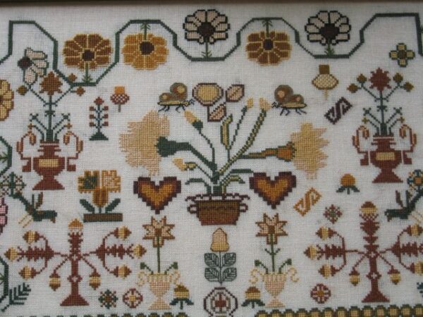 Sarah Brown 1834 Memorial Sampler - Image 2