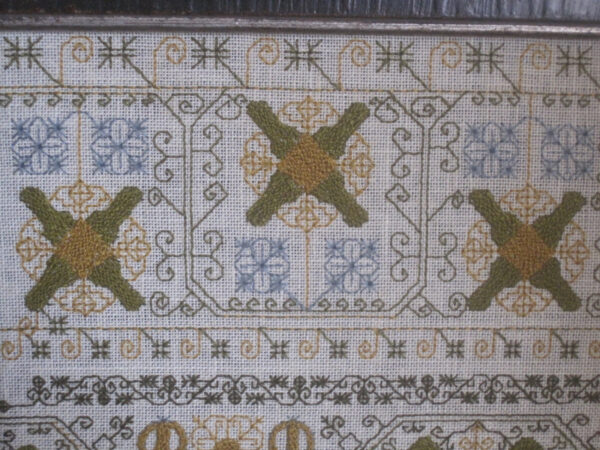 Early 17th Century English Pattern Band Sampler - Image 7