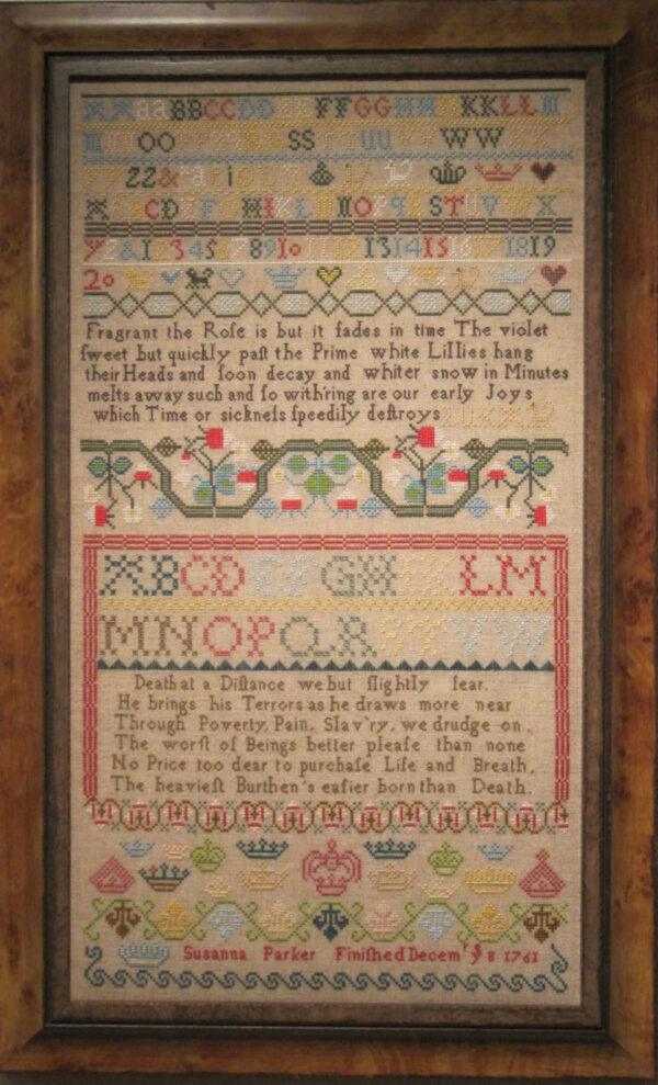 Early 17th Century English Pattern Band Sampler - Image 2