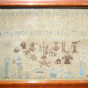 Continental Sampler - circa 1850