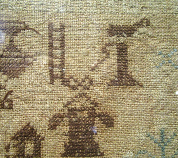 Continental Sampler - circa 1850 - Image 4