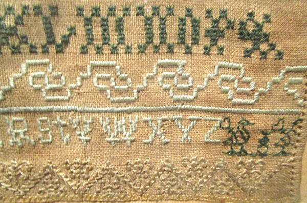 English Band Sampler - circa 1690-1705 - Image 3