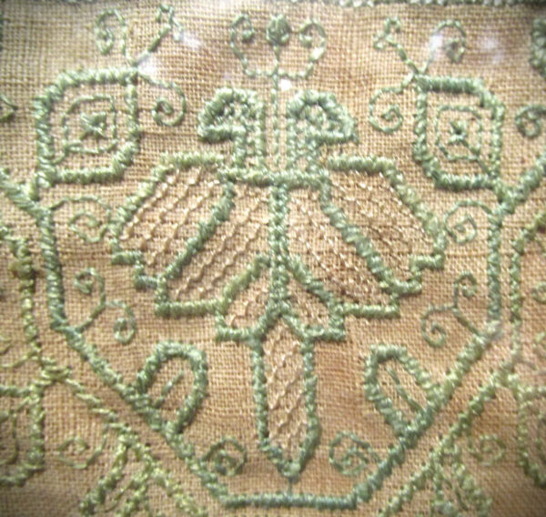 English Band Sampler - circa 1690-1705 - Image 5