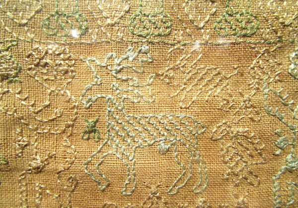 English Band Sampler - circa 1690-1705 - Image 7