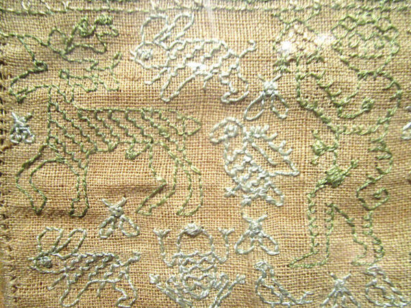 English Band Sampler - circa 1690-1705 - Image 8