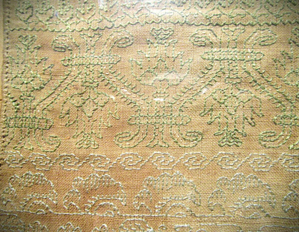 English Band Sampler - circa 1690-1705 - Image 9
