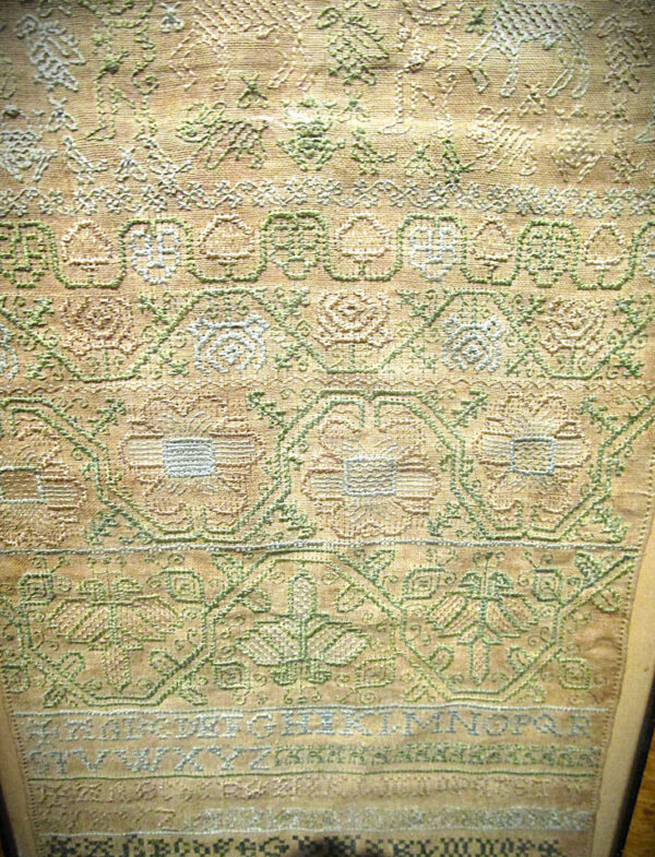 English Band Sampler - circa 1690-1705 - Image 12