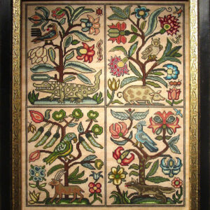 A Miscellany - A Collection of Seventeenth Century Canvaswork Elements from the Natural World
