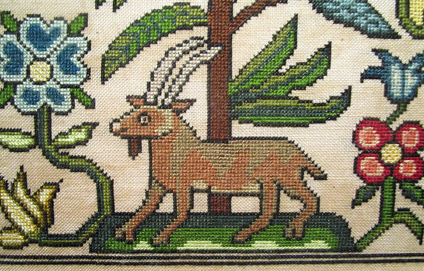 A Miscellany - A Collection of Seventeenth Century Canvaswork Elements from the Natural World - Image 4