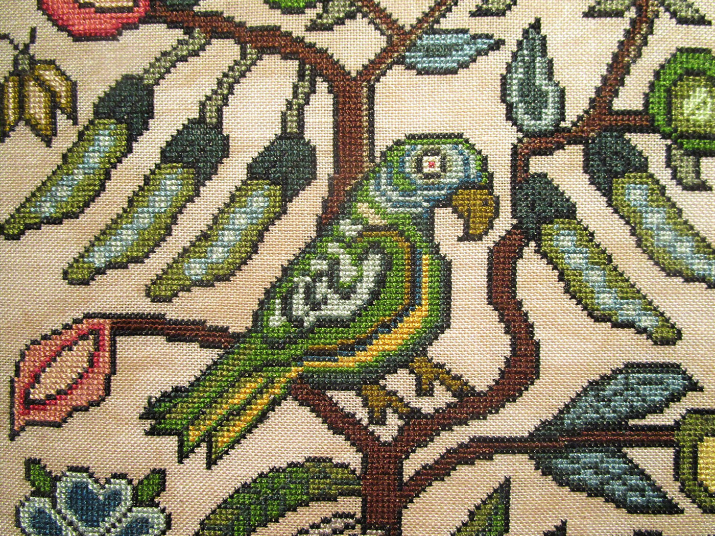 A Miscellany - A Collection of Seventeenth Century Canvaswork Elements from the Natural World - Image 5