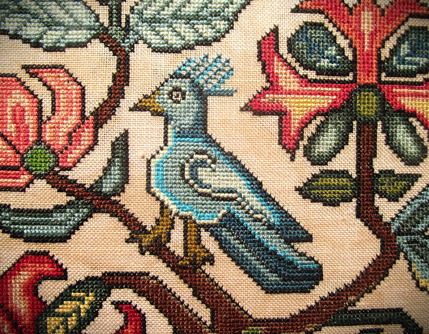 A Miscellany - A Collection of Seventeenth Century Canvaswork Elements from the Natural World - Image 6