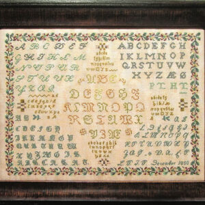 December 1850, A German Sampler