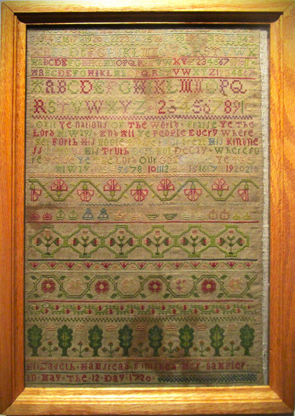 Elizabeth Hamstead, 1720