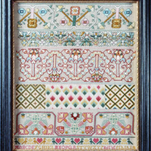 English Transitional Sampler, circa 1711